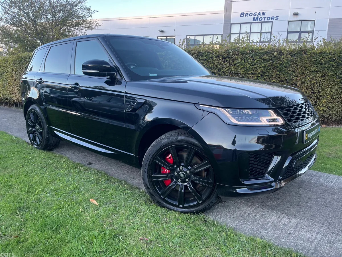 Land Rover Range Rover Sport SUV, Petrol Plug-in Hybrid, 2022, Black