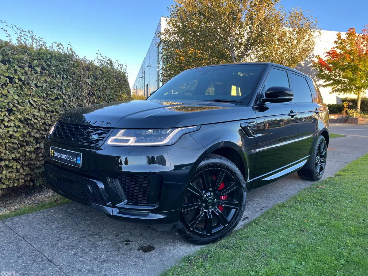 Land Rover Range Rover Sport SUV, Petrol Plug-in Hybrid, 2022, Black