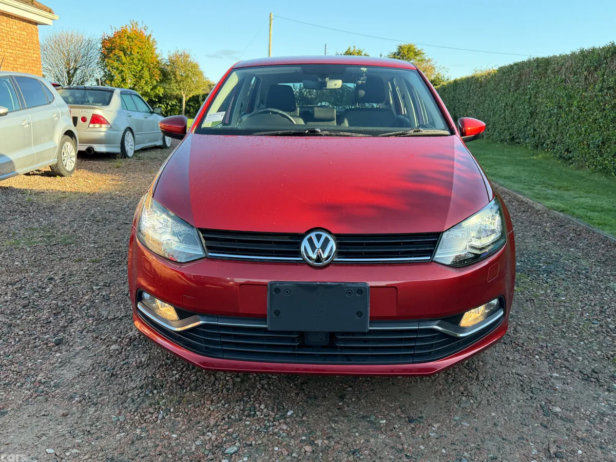 Volkswagen Polo Hatchback, Petrol, 2017, Red