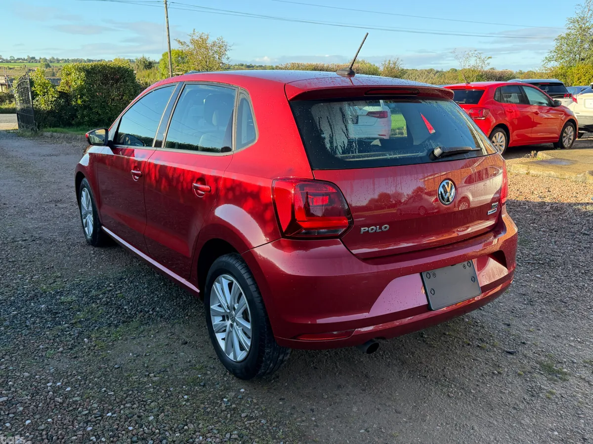 Volkswagen Polo Hatchback, Petrol, 2017, Red