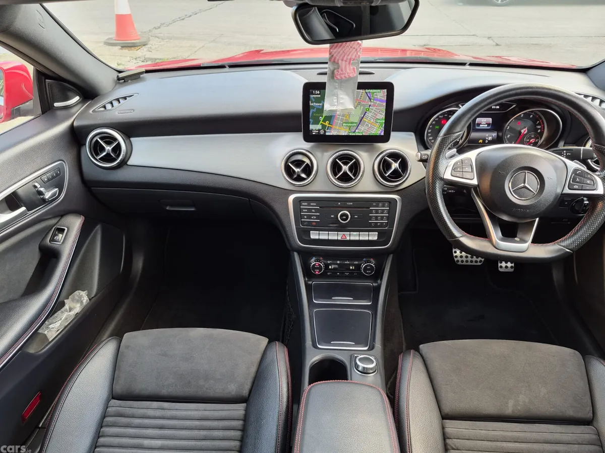 Mercedes-Benz CLA Saloon, Petrol, 2017, Red