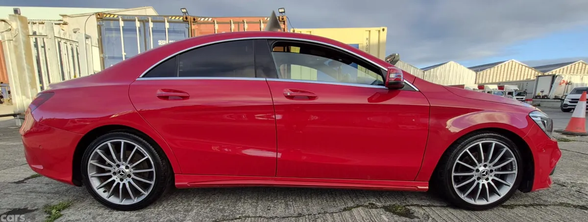 Mercedes-Benz CLA Saloon, Petrol, 2017, Red