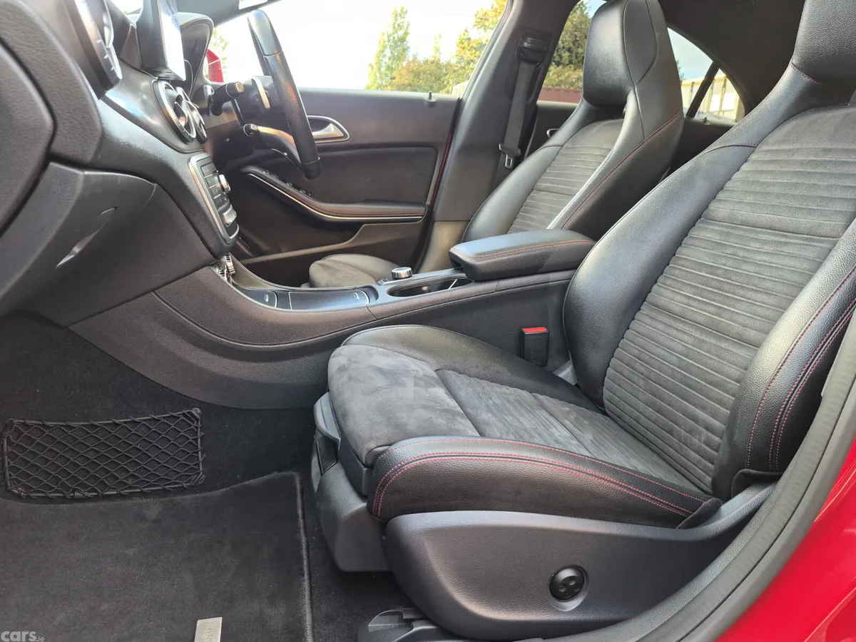 Mercedes-Benz CLA Saloon, Petrol, 2017, Red