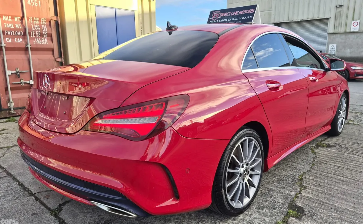 Mercedes-Benz CLA Saloon, Petrol, 2017, Red