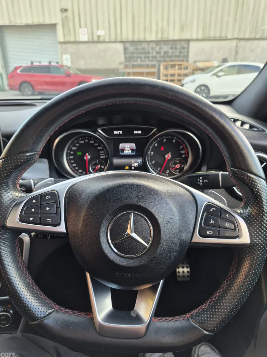 Mercedes-Benz CLA Saloon, Petrol, 2017, Red