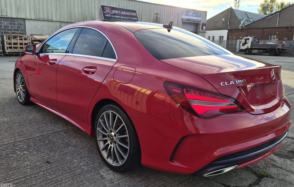 Mercedes-Benz CLA Saloon, Petrol, 2017, Red