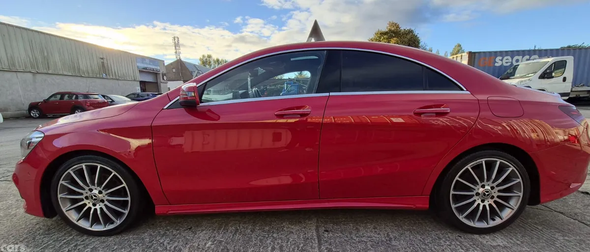 Mercedes-Benz CLA Saloon, Petrol, 2017, Red