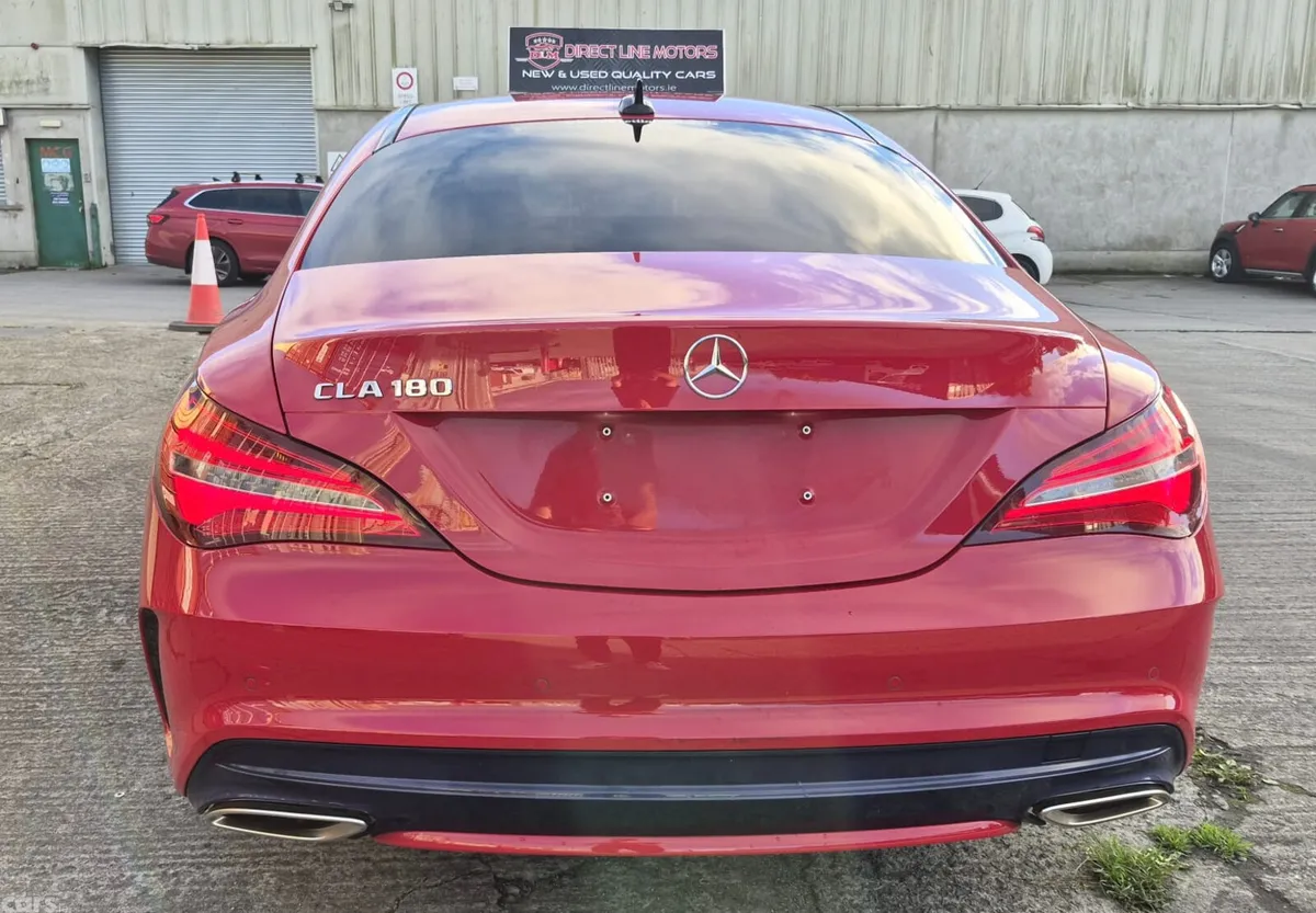 Mercedes-Benz CLA Saloon, Petrol, 2017, Red