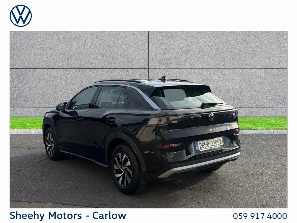 Volkswagen T-Roc SUV, Petrol, 2026, Black