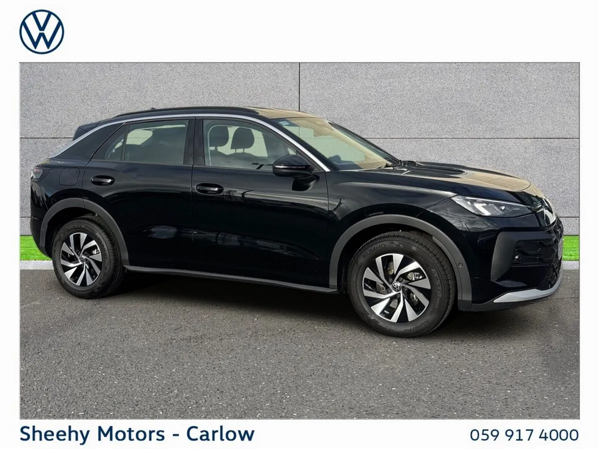Volkswagen T-Roc SUV, Petrol, 2026, Black