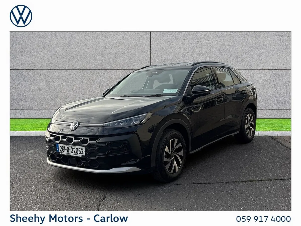 Volkswagen T-Roc SUV, Petrol, 2026, Black