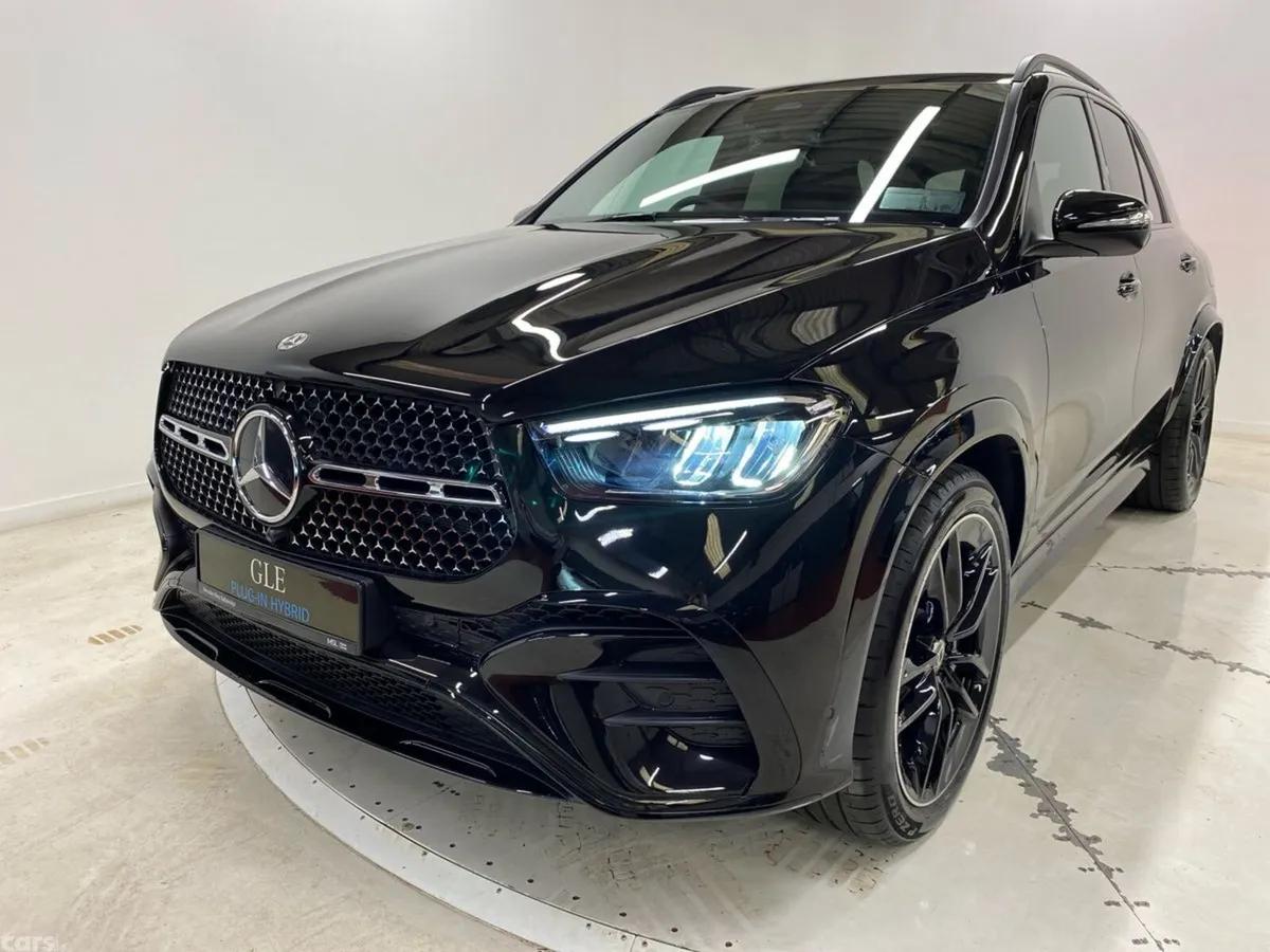 Mercedes-Benz GLE SUV, Diesel Plug-in Hybrid, 2026, Black