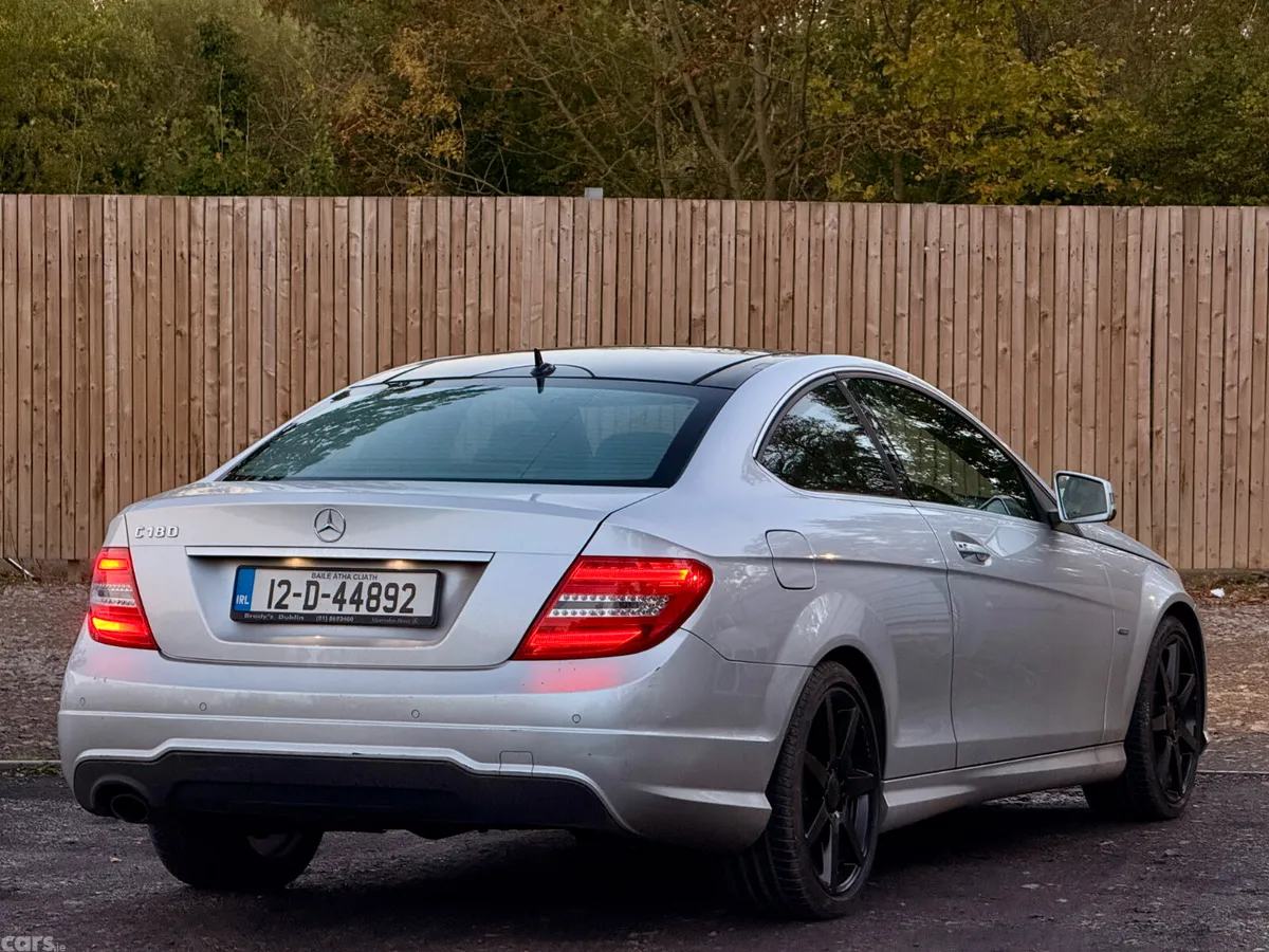 Mercedes-Benz C-Class Coupe, Petrol, 2012, Silver