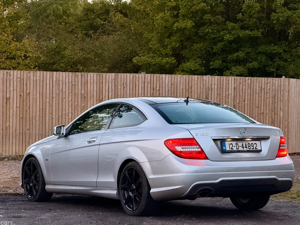 Mercedes-Benz C-Class Coupe, Petrol, 2012, Silver