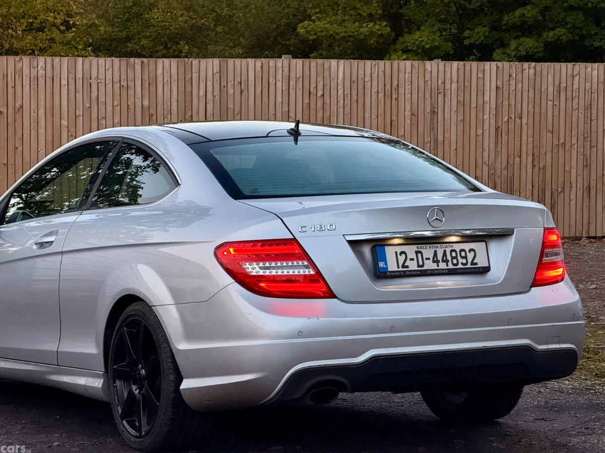 Mercedes-Benz C-Class Coupe, Petrol, 2012, Silver