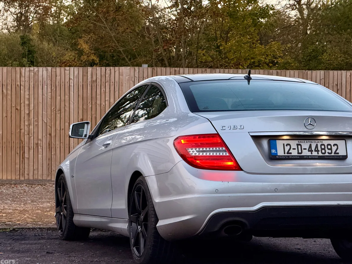 Mercedes-Benz C-Class Coupe, Petrol, 2012, Silver