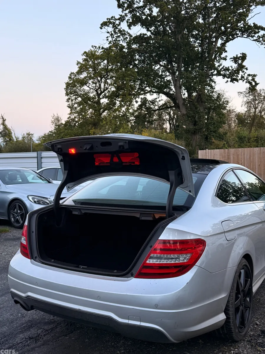 Mercedes-Benz C-Class Coupe, Petrol, 2012, Silver
