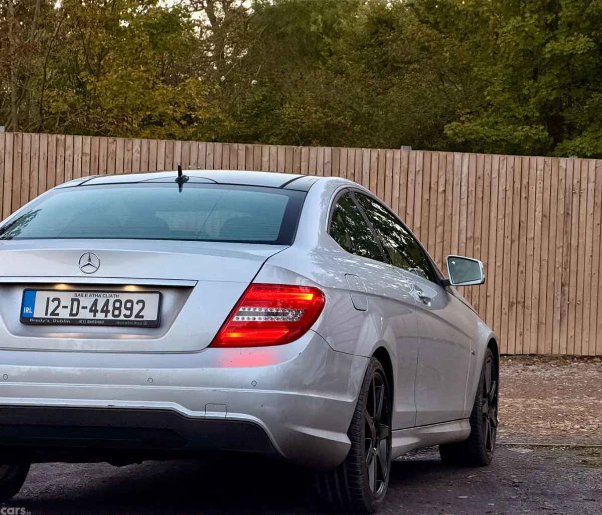 Mercedes-Benz C-Class Coupe, Petrol, 2012, Silver