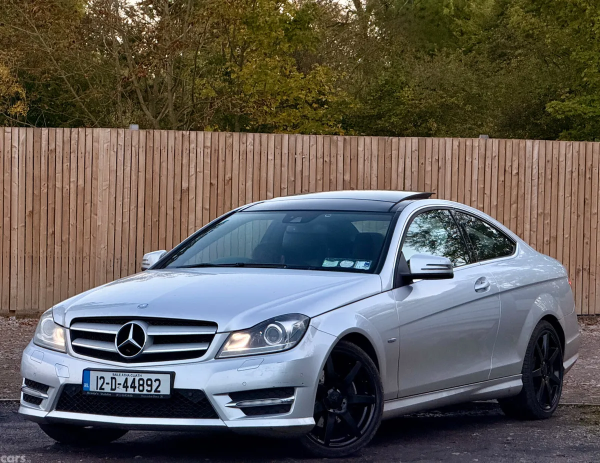 Mercedes-Benz C-Class Coupe, Petrol, 2012, Silver