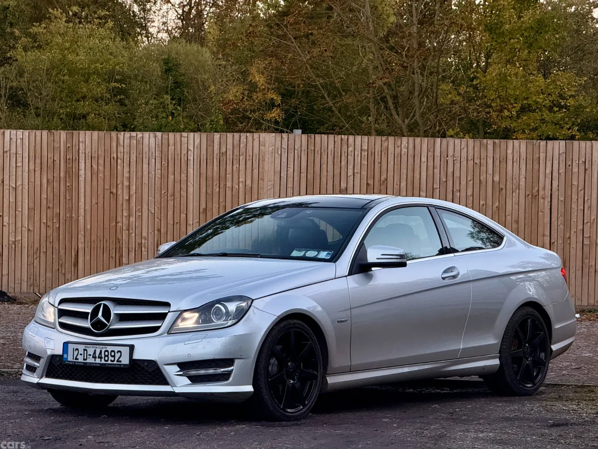 Mercedes-Benz C-Class Coupe, Petrol, 2012, Silver