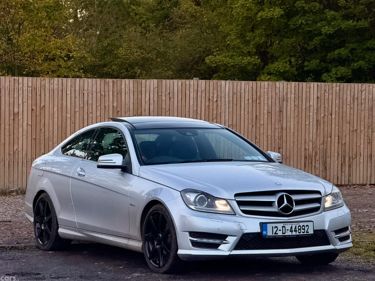 Mercedes-Benz C-Class Coupe, Petrol, 2012, Silver