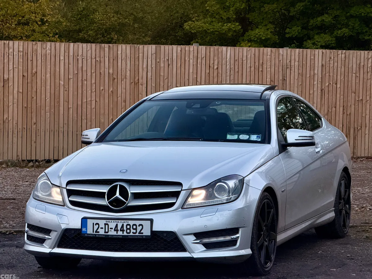 Mercedes-Benz C-Class Coupe, Petrol, 2012, Silver