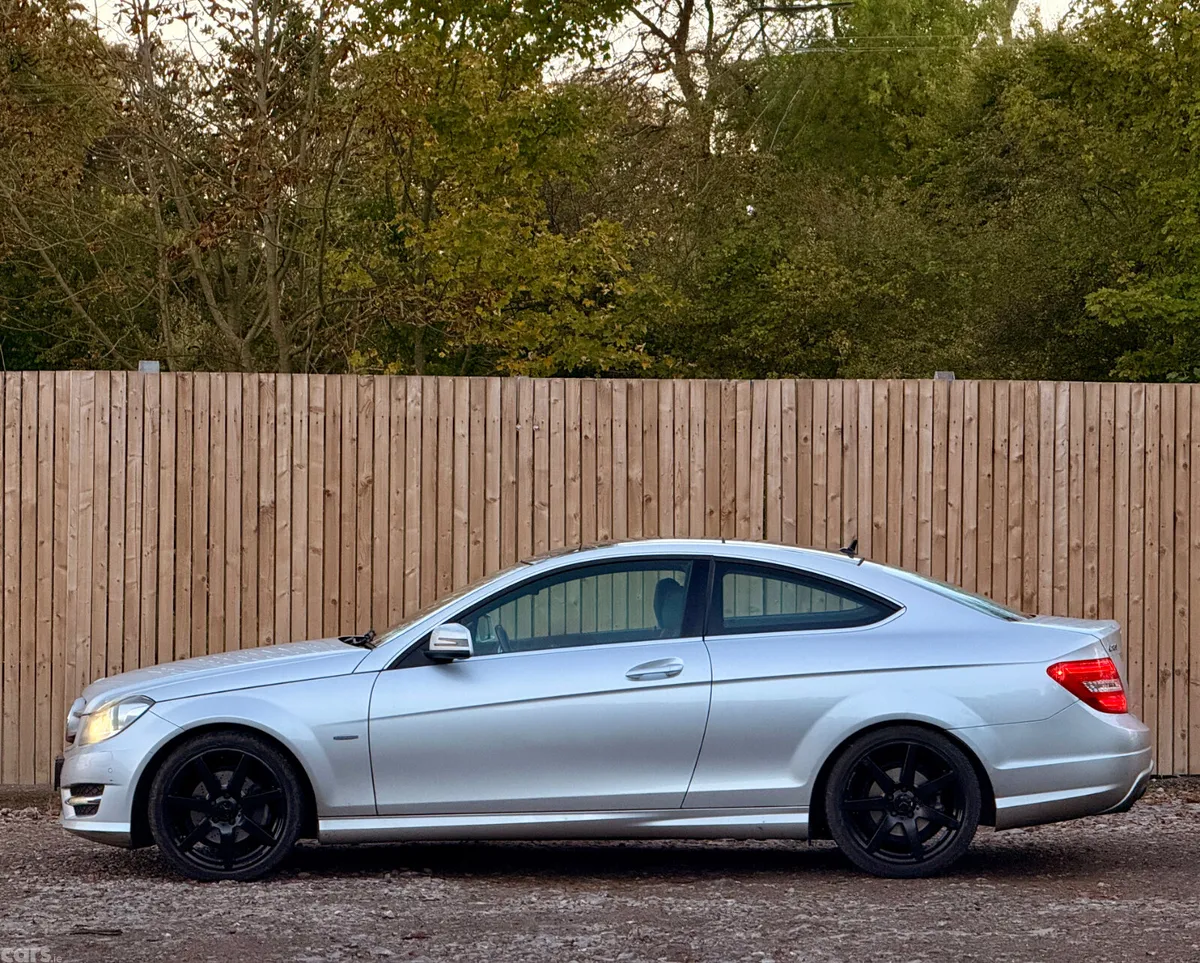 Mercedes-Benz C-Class Coupe, Petrol, 2012, Silver