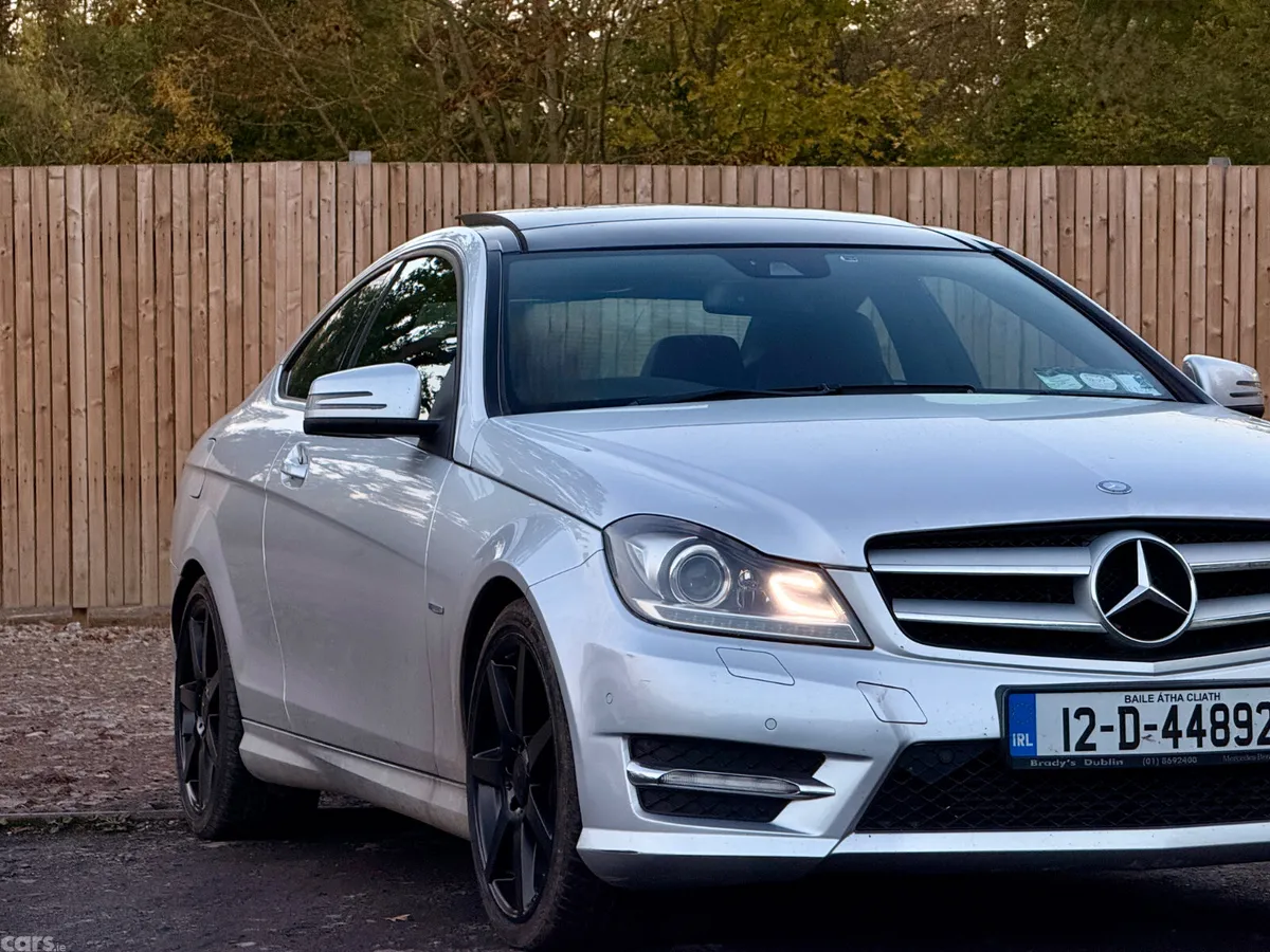 Mercedes-Benz C-Class Coupe, Petrol, 2012, Silver