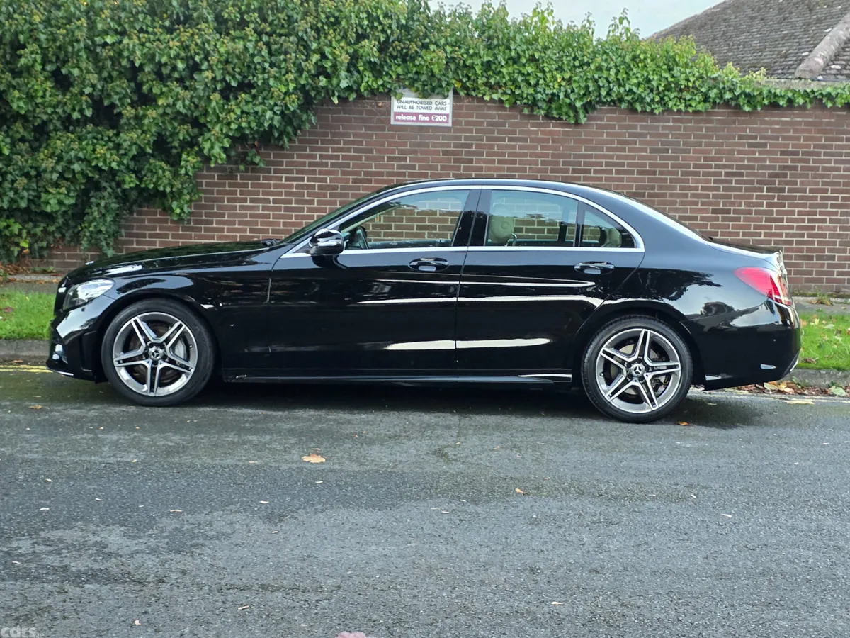 Mercedes-Benz C-Class Saloon, Petrol Hybrid, 2020, Black