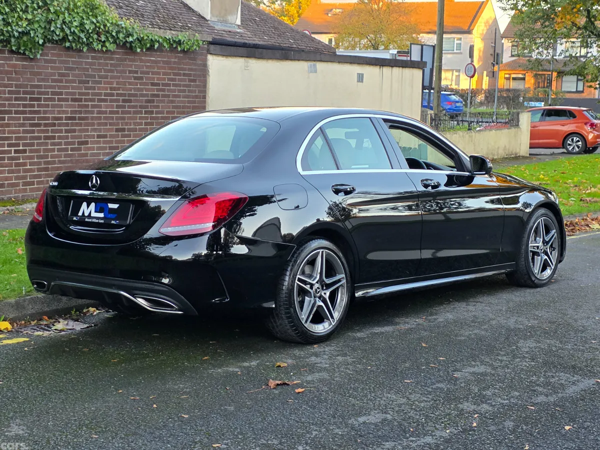 Mercedes-Benz C-Class Saloon, Petrol Hybrid, 2020, Black