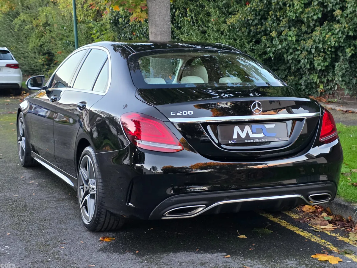 Mercedes-Benz C-Class Saloon, Petrol Hybrid, 2020, Black