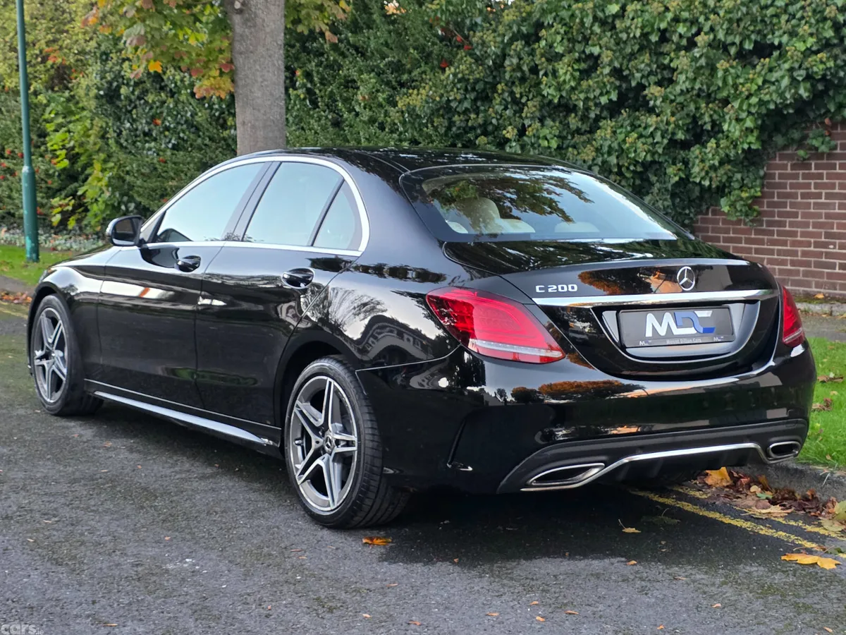 Mercedes-Benz C-Class Saloon, Petrol Hybrid, 2020, Black