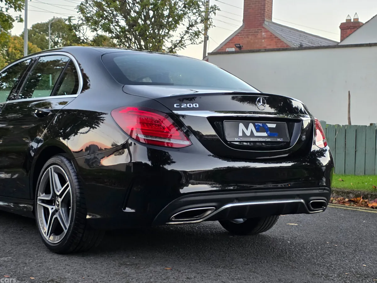 Mercedes-Benz C-Class Saloon, Petrol Hybrid, 2020, Black