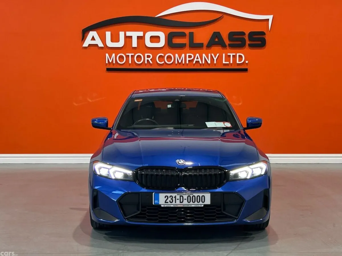 BMW 3-Series Saloon, Petrol Hybrid, 2023, Blue