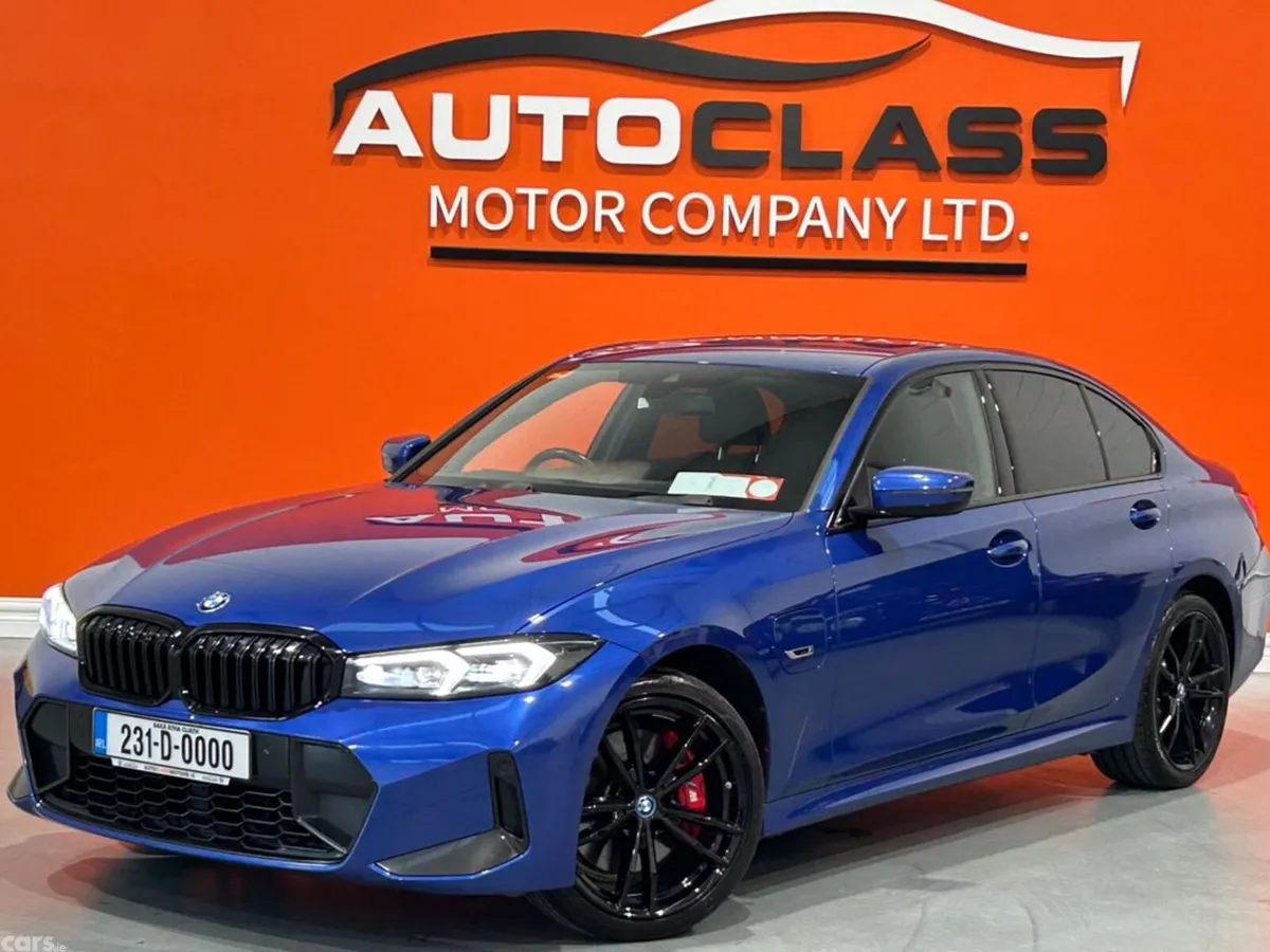 BMW 3-Series Saloon, Petrol Hybrid, 2023, Blue