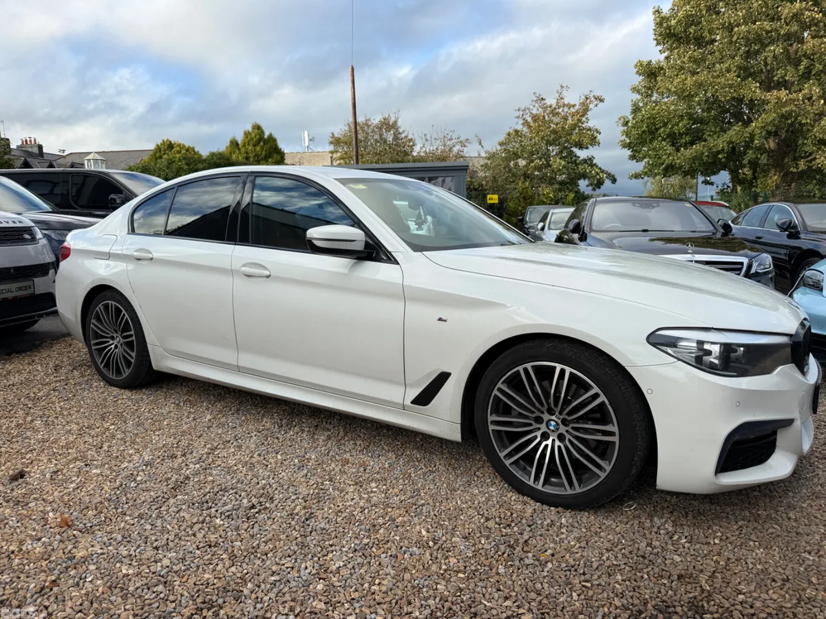 BMW 5-Series Saloon, Diesel, 2019, White