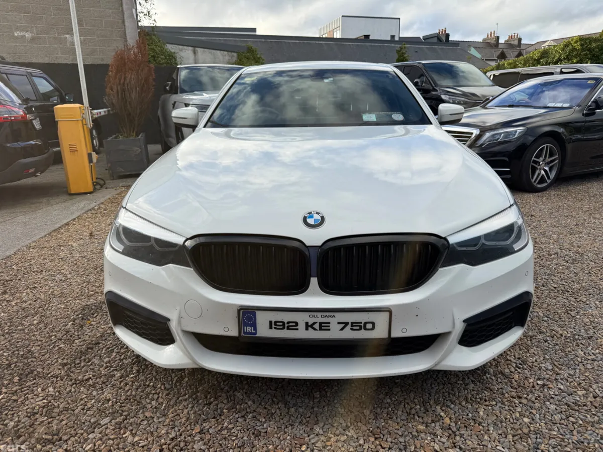 BMW 5-Series Saloon, Diesel, 2019, White