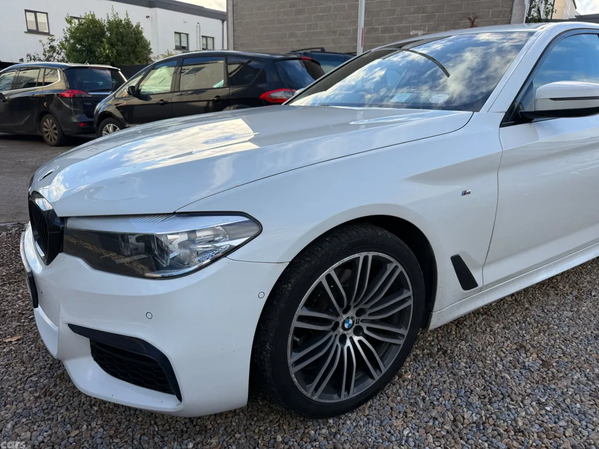 BMW 5-Series Saloon, Diesel, 2019, White