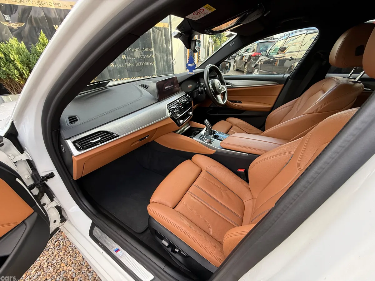 BMW 5-Series Saloon, Diesel, 2019, White