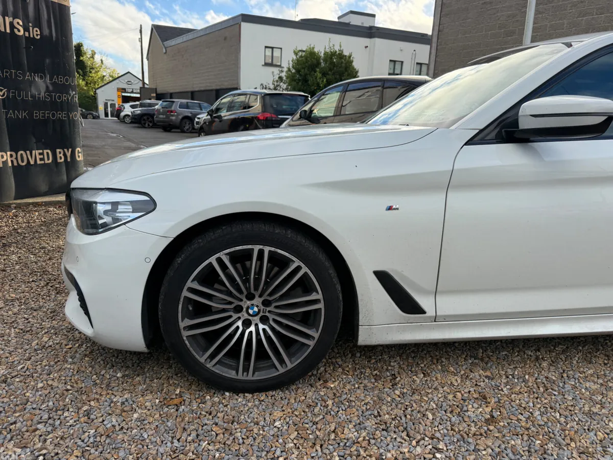 BMW 5-Series Saloon, Diesel, 2019, White
