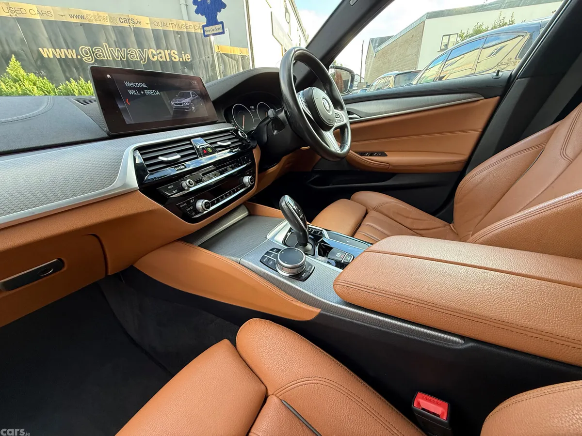 BMW 5-Series Saloon, Diesel, 2019, White