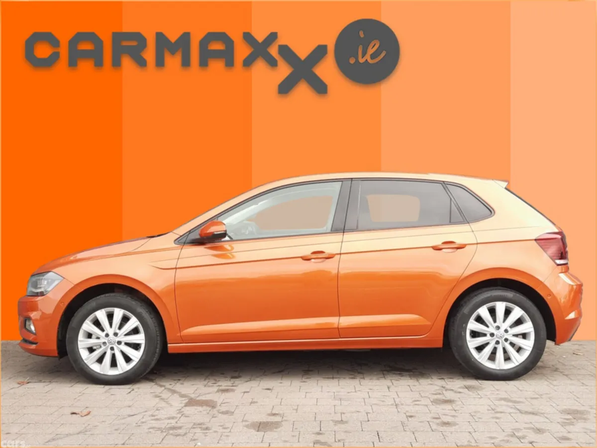 Volkswagen Polo Hatchback, Petrol, 2020, Orange