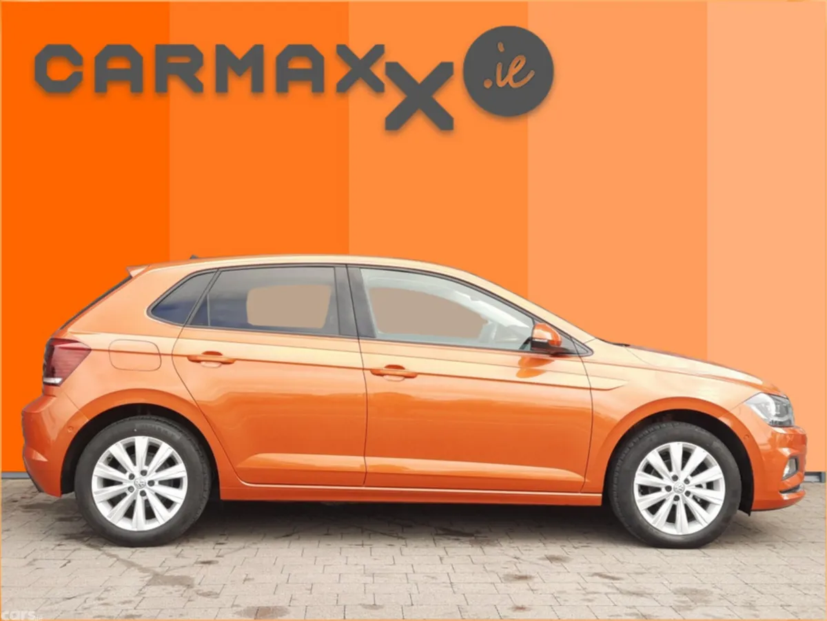 Volkswagen Polo Hatchback, Petrol, 2020, Orange