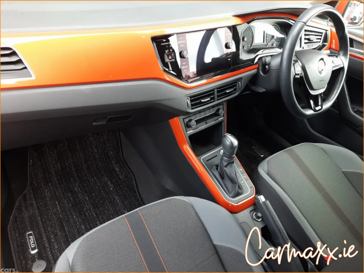 Volkswagen Polo Hatchback, Petrol, 2020, Orange