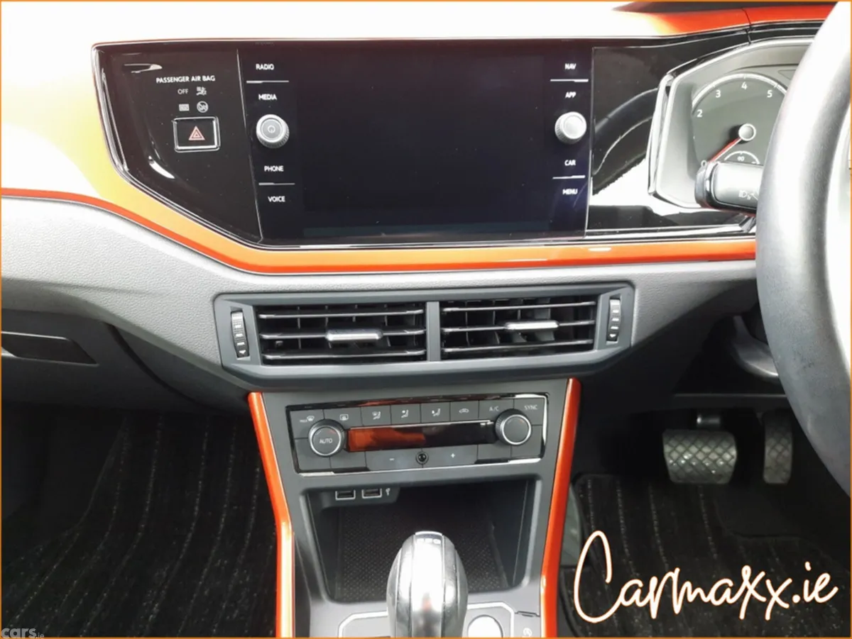 Volkswagen Polo Hatchback, Petrol, 2020, Orange