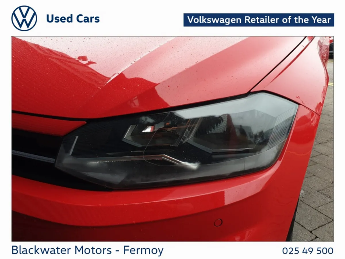 Volkswagen Polo Hatchback, Petrol, 2019, Red