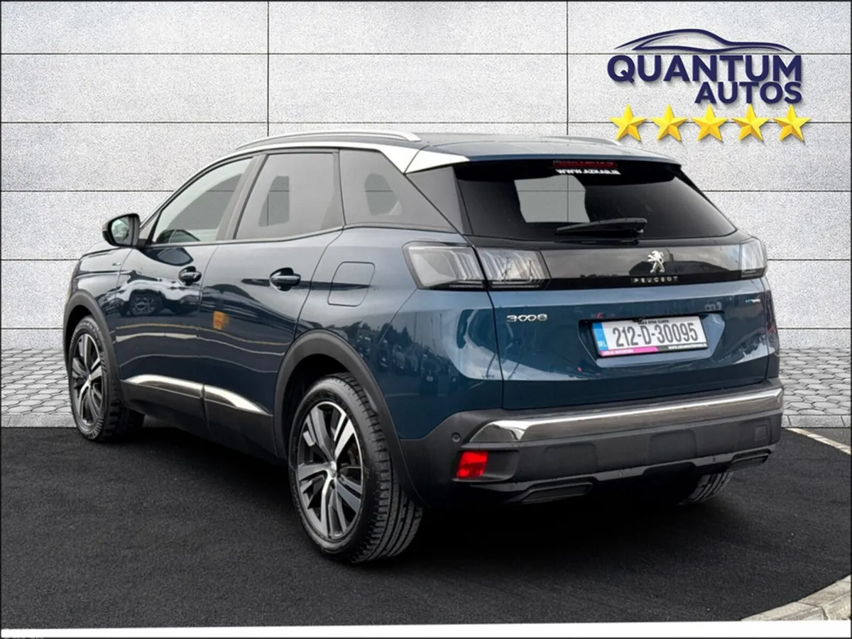 Peugeot 3008 SUV, Petrol Plug-in Hybrid, 2021, Blue