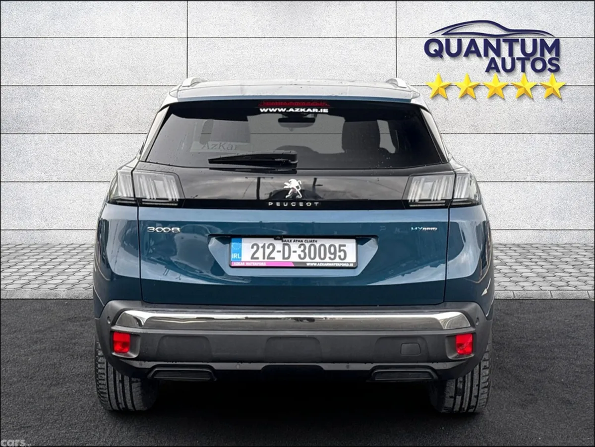 Peugeot 3008 SUV, Petrol Plug-in Hybrid, 2021, Blue