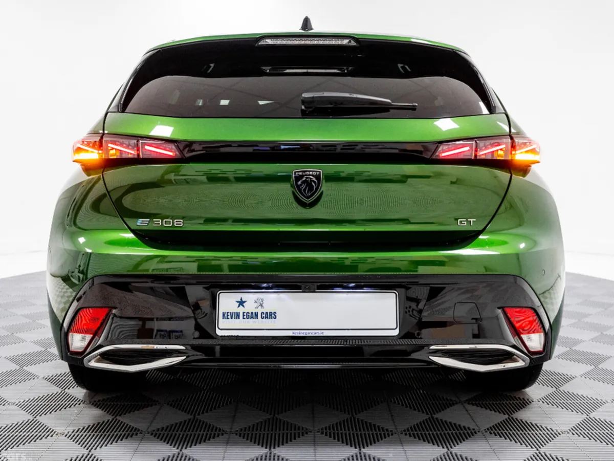 Peugeot 308 Hatchback, Electric, 2024, Green