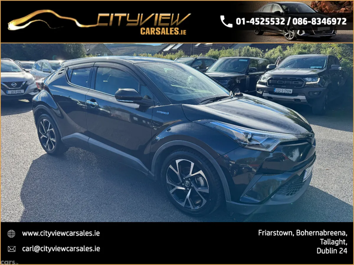 Toyota C-HR Hatchback, Petrol Hybrid, 2018, Black